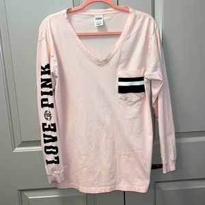 Victoria’s Secret PINK V-neck Longsleeve